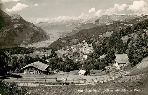 AK / Ansichtskarte  Reuti-Hasleberg_Reuti-Hasliberg_BE Panorama Blick gegen Brienzer Rothorn Berner Alpen