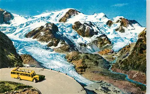 AK / Ansichtskarte  Sustenstrasse Steingletscher Gwaechtenhorn und Tierberge Berner Alpen