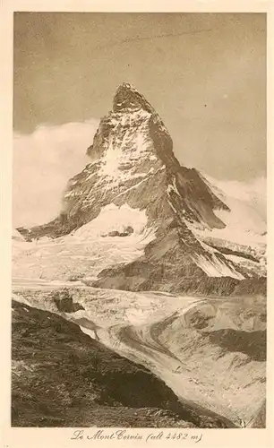 AK / Ansichtskarte  Zermatt_VS Mont Cervin Matterhorn