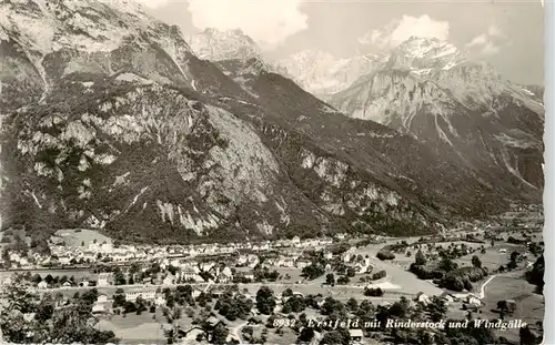 AK / Ansichtskarte  Erstfeld_UR mit Rinderstock und Windgaelle Glarner Alpen
