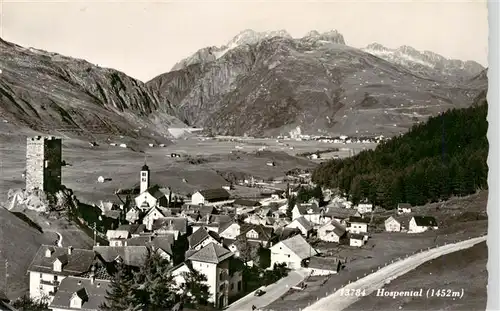 AK / Ansichtskarte  Hospental_Hospenthal_UR Panorama Alpen