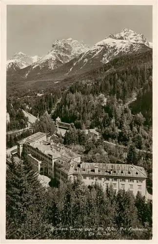 AK / Ansichtskarte  Tarasp Kurhaus Blick gegen Piz Ajuez Piz Lischanna und Piz St. Jon