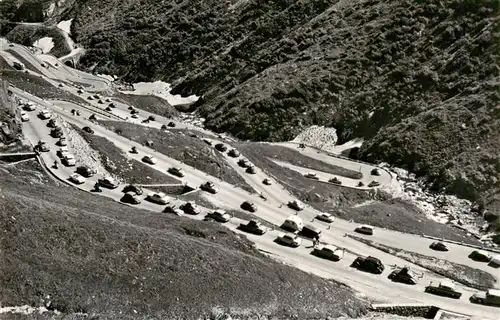 AK / Ansichtskarte  Gotthardstrasse Strada del San Gottardo Val Tremola Gebirgspass