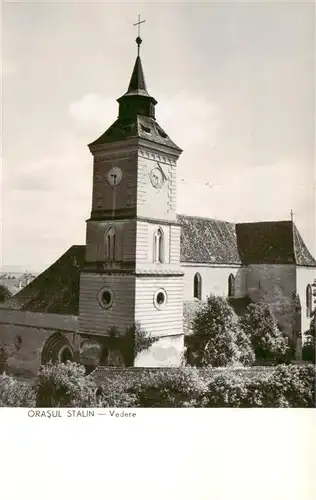 AK / Ansichtskarte  Orasul_Stalin_Brasov_Kronstadt_RO Kirche