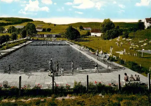 AK / Ansichtskarte  Uslar_Solling Schwimmbad