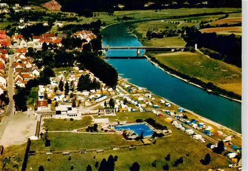 AK / Ansichtskarte  Gieselwerder Luftkurort im Oberweserbergland Campingplatz an der Weser