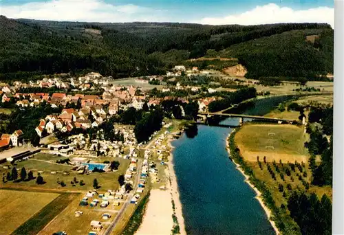 AK / Ansichtskarte  Gieselwerder Luftkurort Oberweserbergland Campingplatz an der Weser