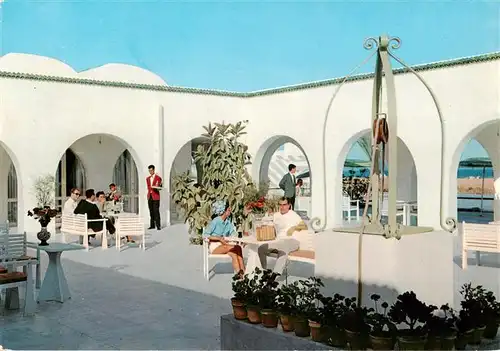 AK / Ansichtskarte  Nabeul_Tunesie Hotel Riadh le patio