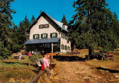 AK / Ansichtskarte  Spiegelau Waldschmidthaus auf dem Rachel Nationalpark Bayerischer Wald