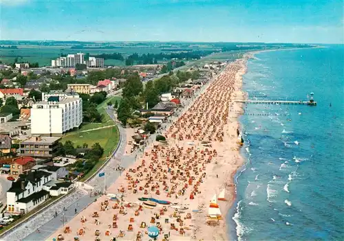 AK / Ansichtskarte  Dahme__Ostseebad_Holstein Kuestenpanorama Strand