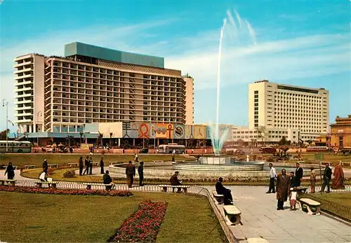 AK / Ansichtskarte  Cairo_Egypt Nile Hilton Hotel and Municipality Building