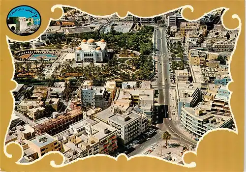 AK / Ansichtskarte  Tripoli___Tripolis_Libyen Fliegeraufnahme