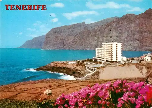 AK / Ansichtskarte 73950137 Los_Gigantes_Santiago_del_Teide Playa y Hotel