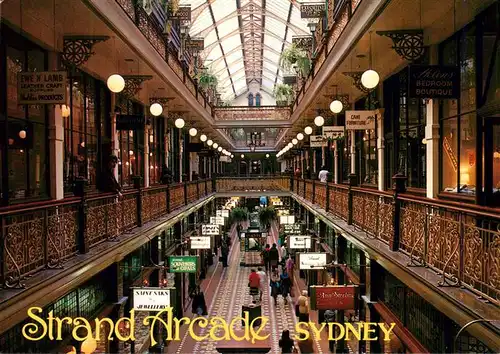 AK / Ansichtskarte 73950159 Sydney__NSW_Australia Historic Strand Arcade
