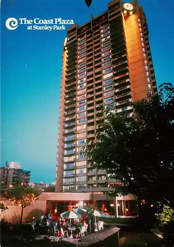 AK / Ansichtskarte  Vancouver_BC_Canada The Coast Plaza Hotel at Stanley Park