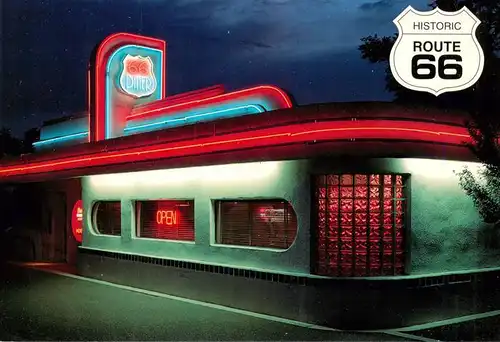 AK / Ansichtskarte 73950163 Albuquerque The 66 Diner Historic Route 66