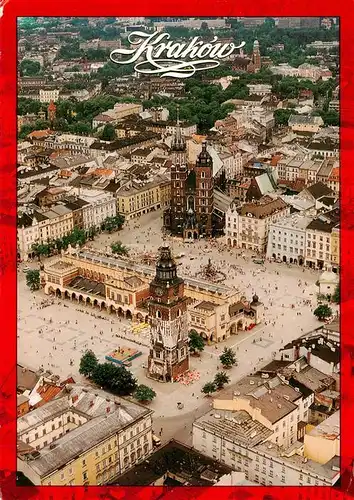 AK / Ansichtskarte 73950170 KRAKOW_Krakau_PL Rynek Glowny Main Market Square