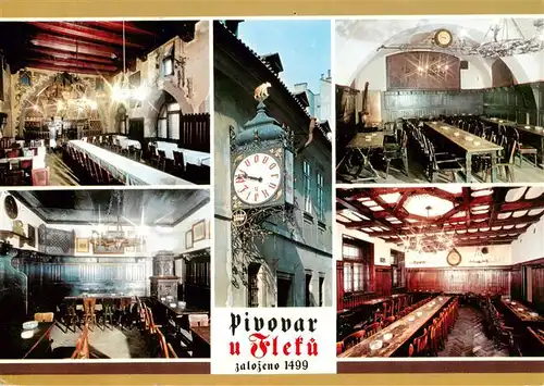 AK / Ansichtskarte  Praha_Prahy_Prague Pivovar U Fleku Brauerei Restaurant