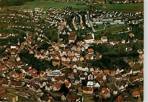 AK / Ansichtskarte  Altensteig_Schwarzwald Panorama Luftkurort