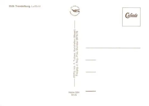 AK / Ansichtskarte  Trendelburg_Diemel_Deisel_Hessen Fliegeraufnahme