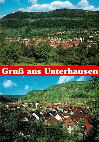 AK / Ansichtskarte  Unterhausen_Lichtenstein Panorama