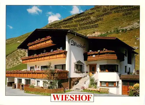 AK / Ansichtskarte 73950260 Vent__oetztal_Tirol_AT Hotel Wieshof