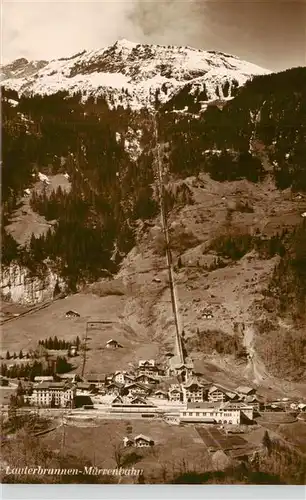 AK / Ansichtskarte  Lauterbrunnen_BE Muerrenbahn