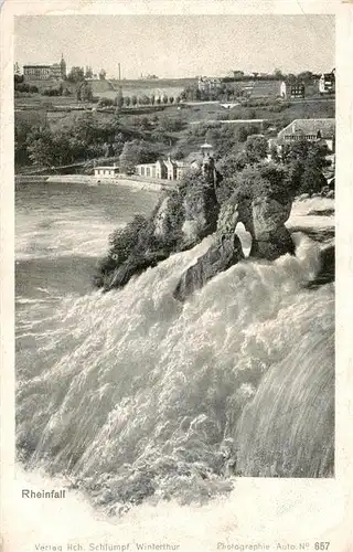 AK / Ansichtskarte  Schaffhausen__SH Rheinfall