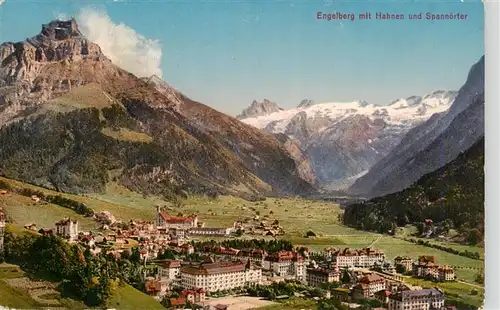 AK / Ansichtskarte  Engelberg__OW mit Hahnen und Spanoerter