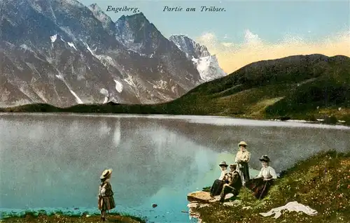 AK / Ansichtskarte  Engelberg__OW Partie am Truebsee