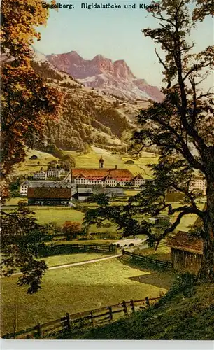 AK / Ansichtskarte  Engelberg__OW Rigidalstoecke und Kloster