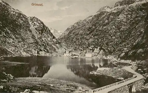 AK / Ansichtskarte  Grimsel_Stausee Panorama