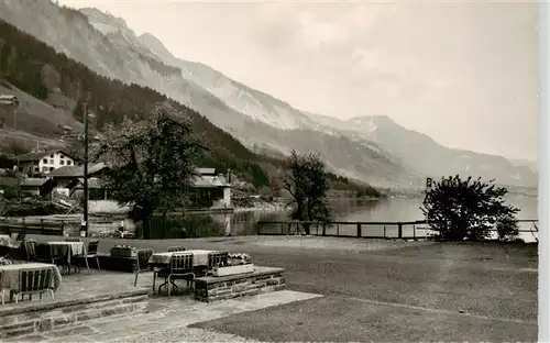 AK / Ansichtskarte  Ebligen_Oberried_Brienzersee_BE Gasthof Hirschen Panorama