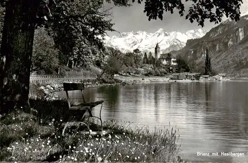 AK / Ansichtskarte  Brienz_Brienzersee_BE mit Haslibergen