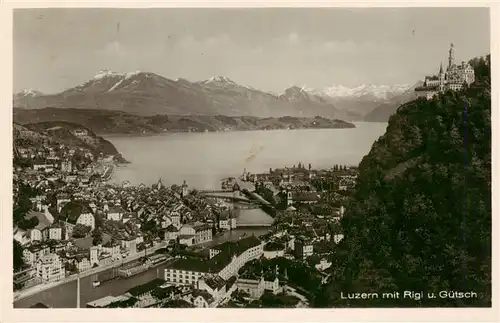 AK / Ansichtskarte  Luzern__LU mit Rigi und Guetsch