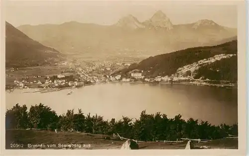 AK / Ansichtskarte  Brunnen__SZ Blick vom Seelisberg