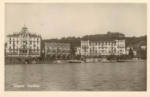 AK / Ansichtskarte  Paradiso_Lago_di_Lugano_TI Panorama