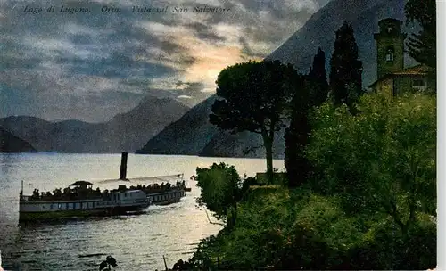 AK / Ansichtskarte  Oria__Lago_di_Lugano_TI Vista sul San Salvatore
