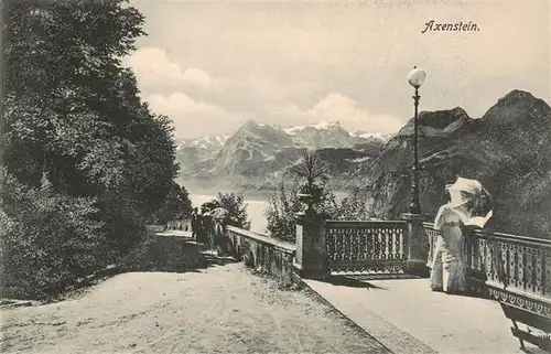 AK / Ansichtskarte  Axenstein_Morschach_SZ Panorama