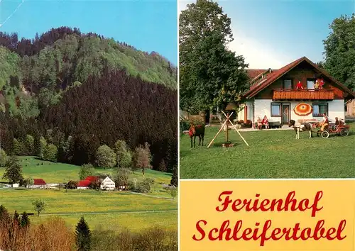 AK / Ansichtskarte  Ratzenhofen_Isny Ferienhof Schleifertobelhof Ferien auf dem Bauernhof