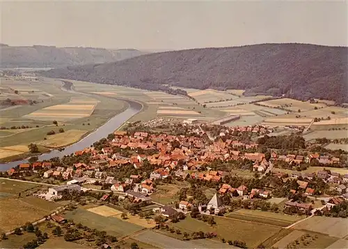 AK / Ansichtskarte 73950554 Oedelsheim_Oberweser Fliegeraufnahme