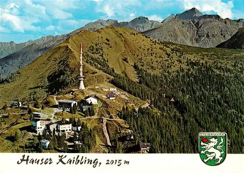 AK / Ansichtskarte  Haus_Ennstal_Steiermark_AT Hauser Kaibling mit Tauernseilbahn Bergstation Berggasthof Jugendbergheim