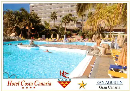 AK / Ansichtskarte 73950571 San_Agustin_Gran_Canaria Hotel Costa Canaria Swimming Pool