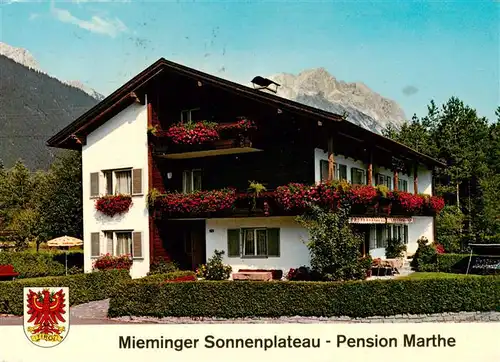 AK / Ansichtskarte  Affenhausen Pension Marthe Mieminger Sonnenplateau