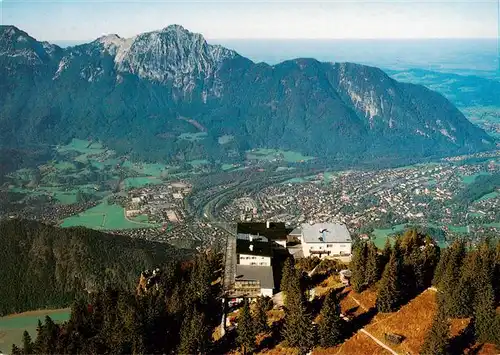 AK / Ansichtskarte  BAD_REICHENHALL Berghotel Predigtstuhl mit Zwiesel und Hochstaufen