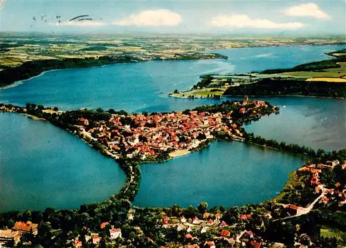 AK / Ansichtskarte  Ratzeburg Panorama Inselstadt Naturpark Lauenburgische Seen