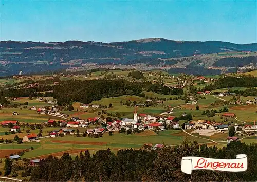 AK / Ansichtskarte  Lingenau_Vorarlberg Panorama Bregenzerwald