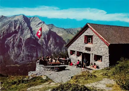 AK / Ansichtskarte  Doldenhornhuette_1920m_BE mit Elsigfirst Hohwang Standhorn