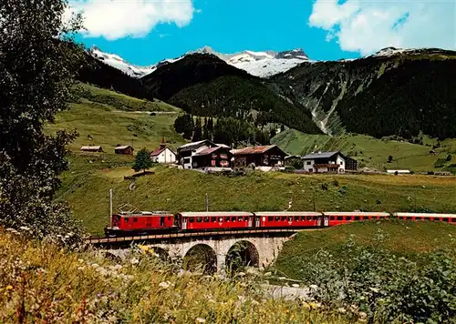 AK / Ansichtskarte  Disentis_GR Furka Oberalp Bahn