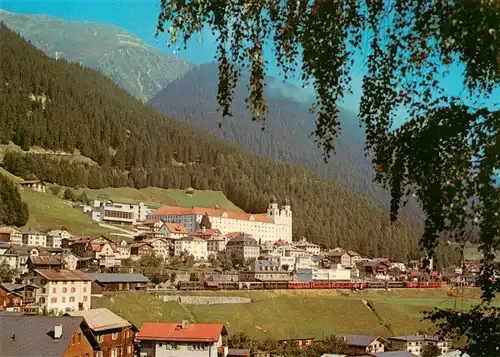AK / Ansichtskarte  Disentis_GR Panorama